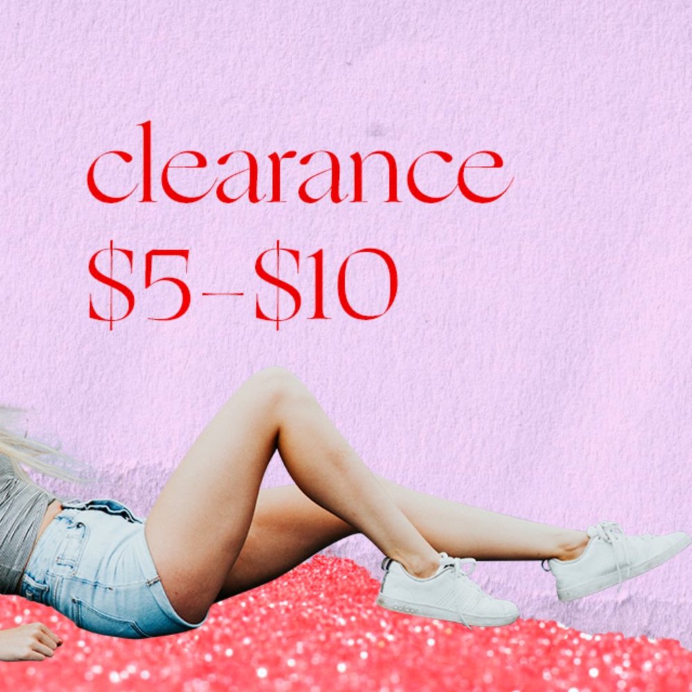 Clearance Sale ⬇
